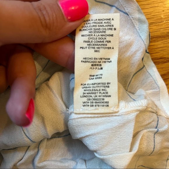 Free People window to my heart button down size large - Picture 7 of 7